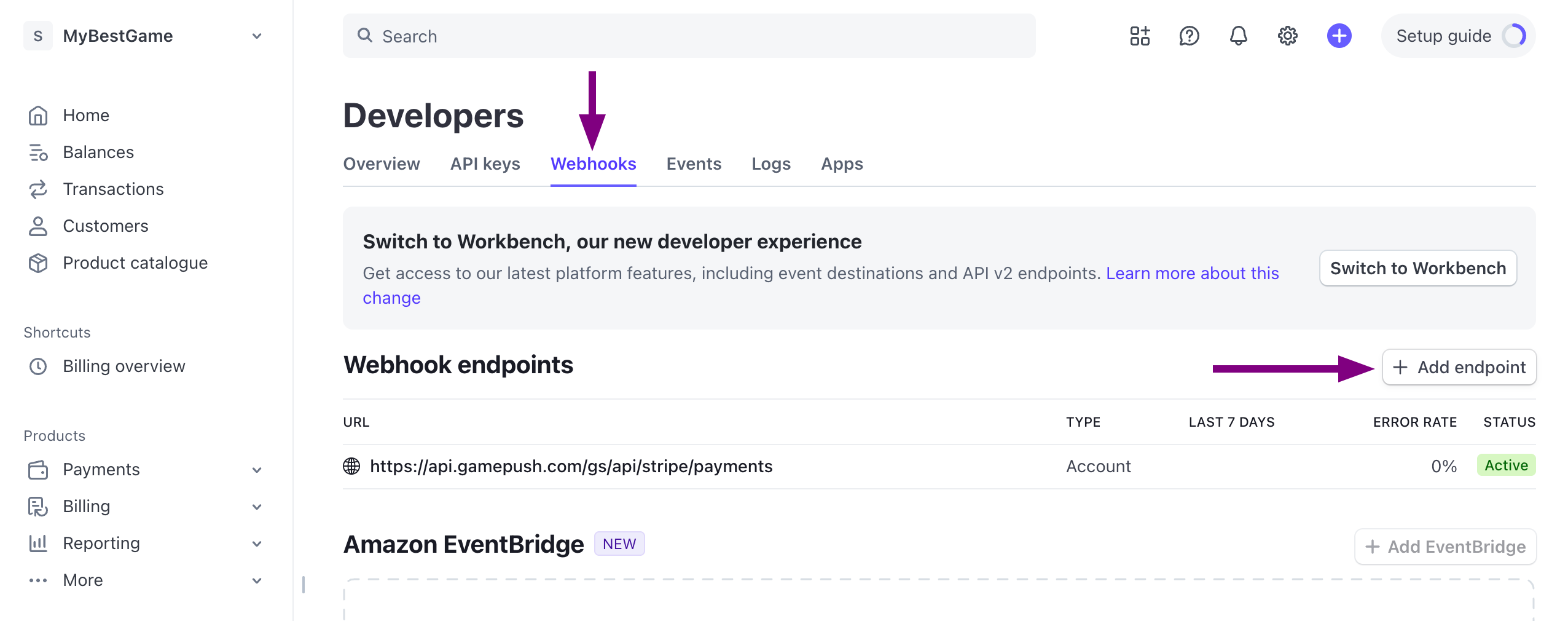 Add Endpoint